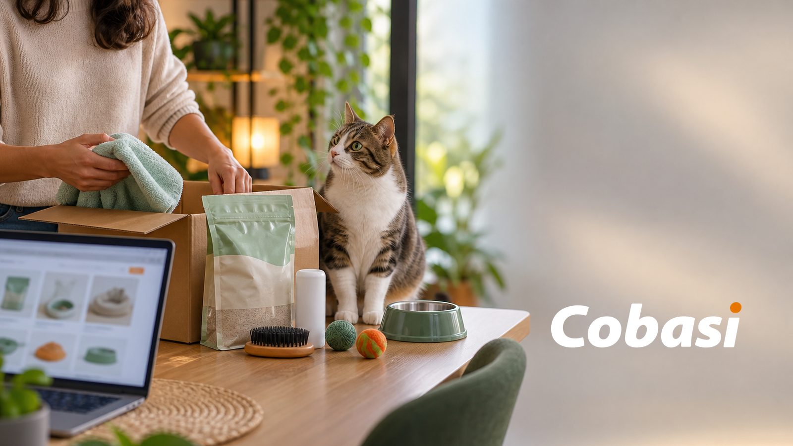 Cobasi oferece descontos para limpeza e higiene de gatos