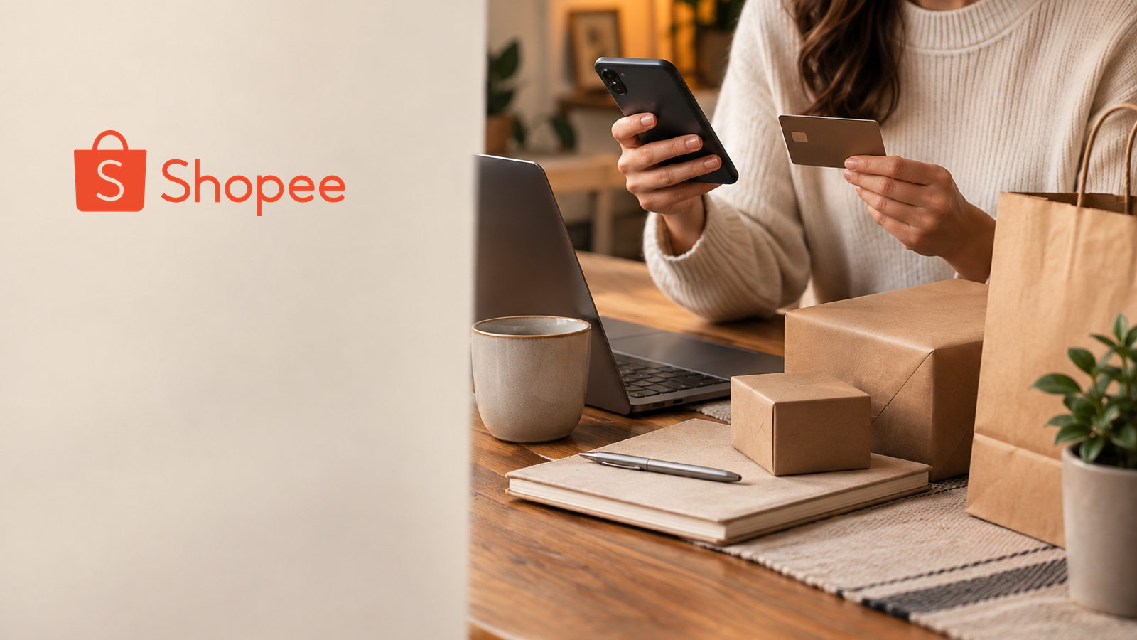 Shopee tem cupons de 10% e R$ 30 para compras selecionadas