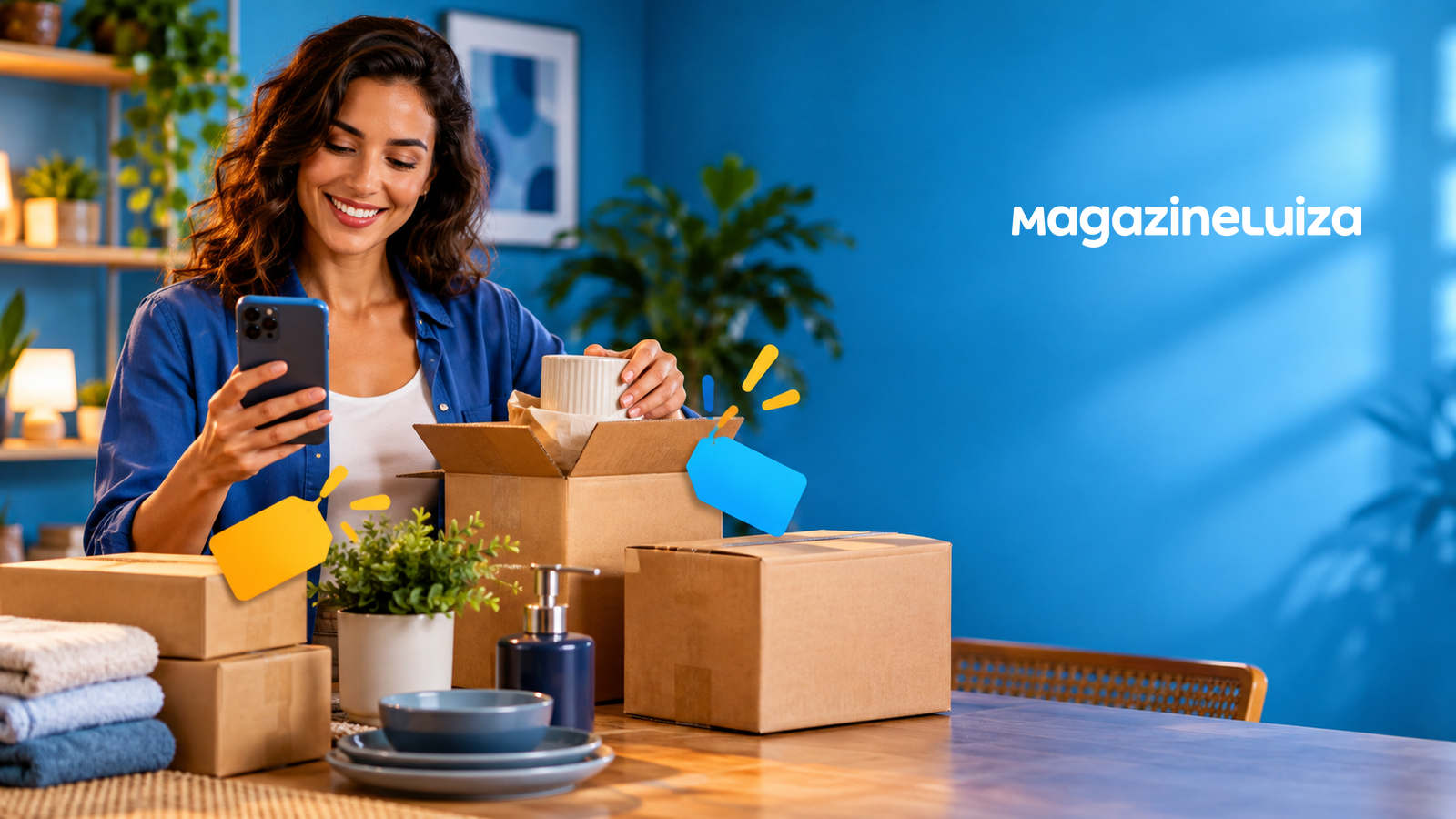 Magalu libera cupons de R$100 e R$30 para produtos selecionados