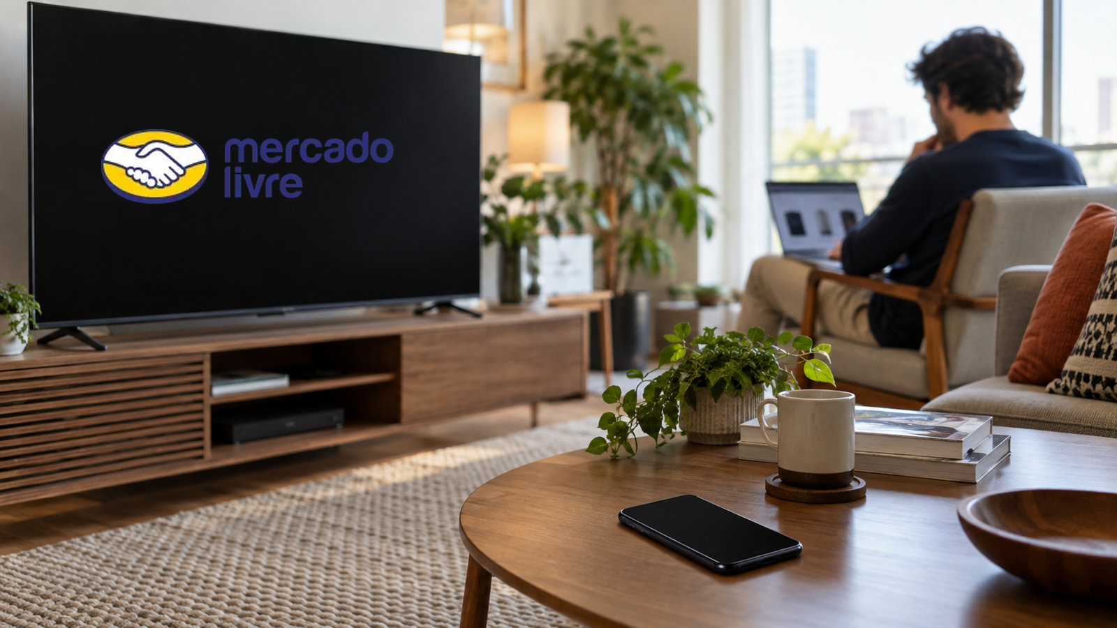 Mercado Livre oferece R$ 100 em TVs e celulares e 20% em selecionados