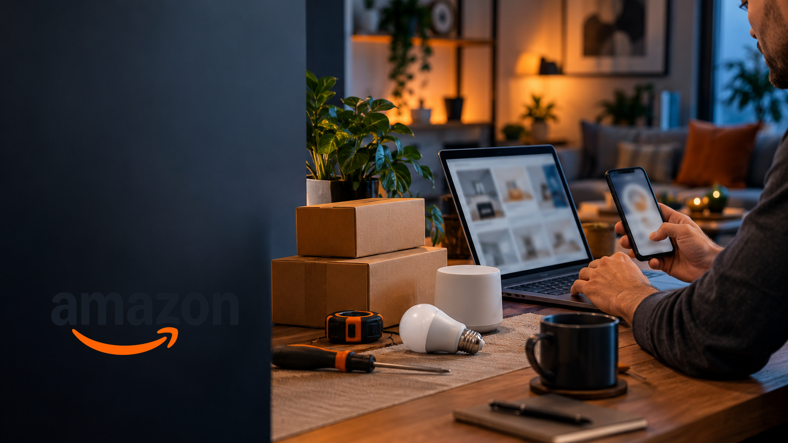 Amazon tem cupom de 25% para casa inteligente e reforma