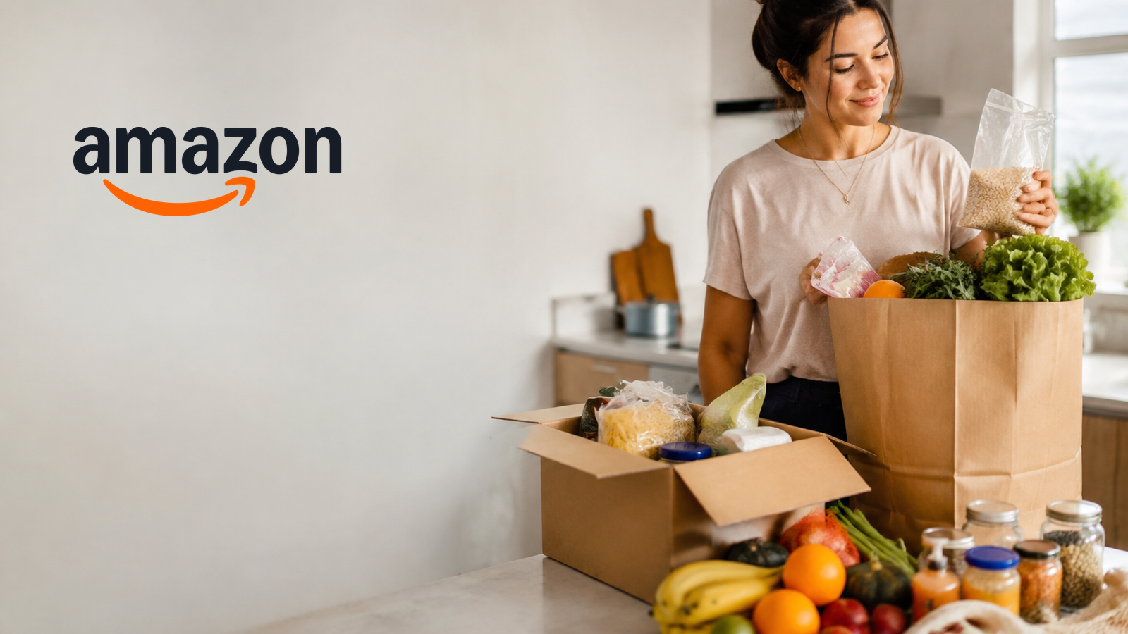Amazon testa ofertas de supermercado com entrega programada no Brasil
