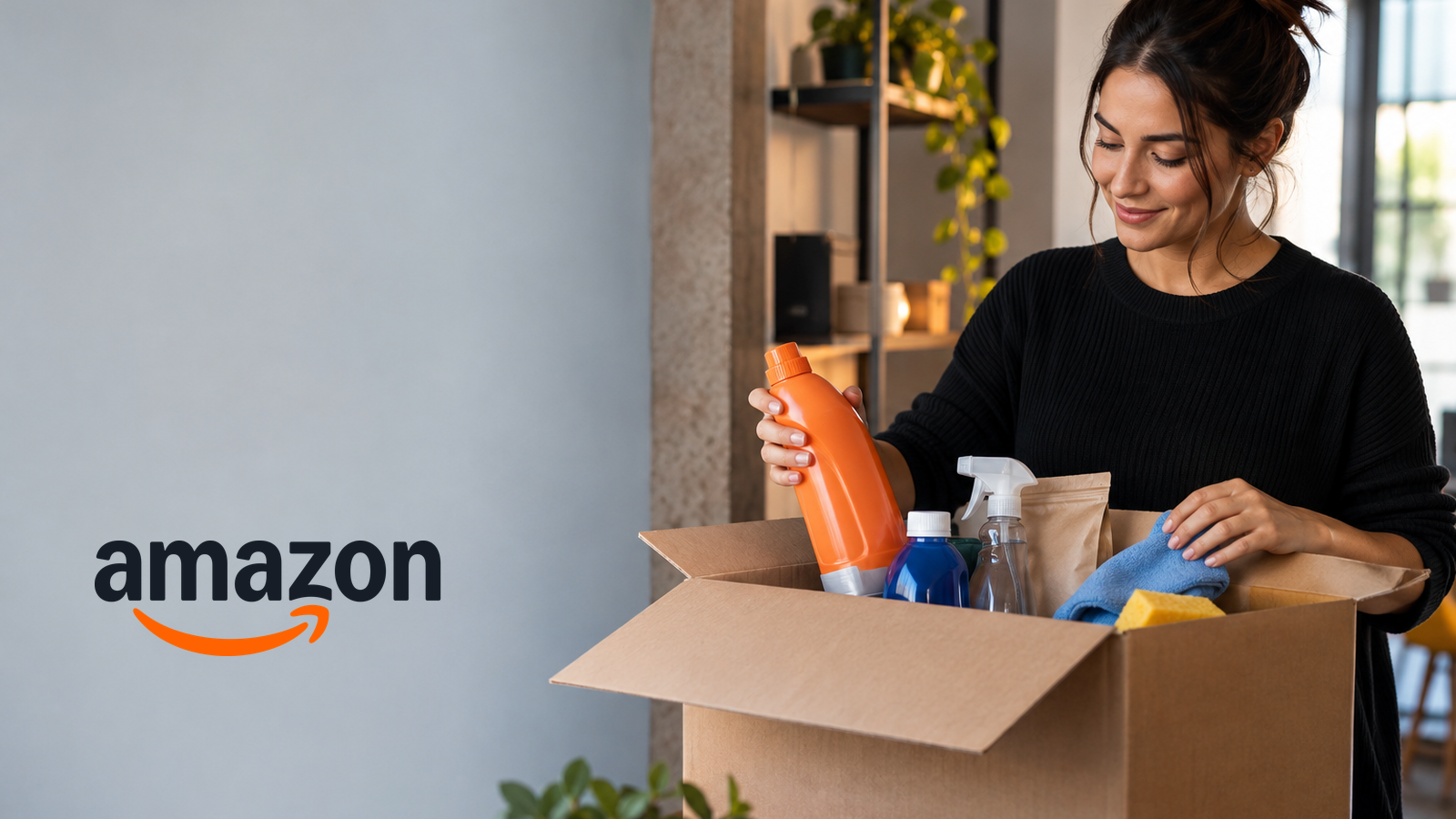 Amazon: 25% OFF em itens de limpeza selecionados